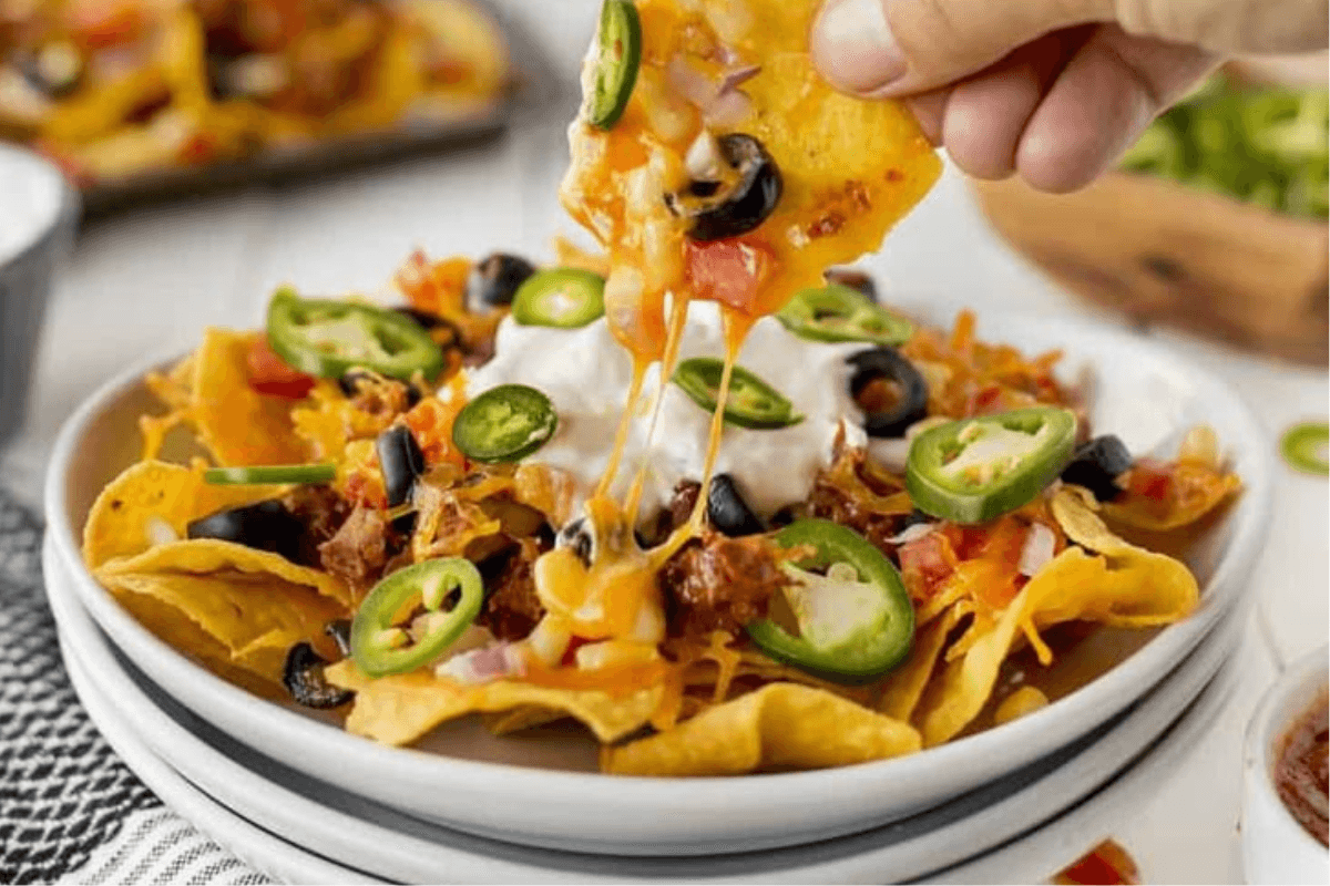Cheesy Nachos बनाने की रेसिपी