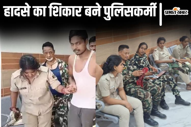 छपरा में पुलिसकर्मियों की बस में ट्रक ने मारी टक्कर, पीएम मोदी के कार्यक्रम की तैयारी में जा रहे 17 जवान जख्मी