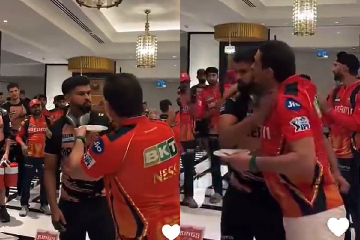 IPL 2025 Shreyas Iyer Kissed by Ness Wadia