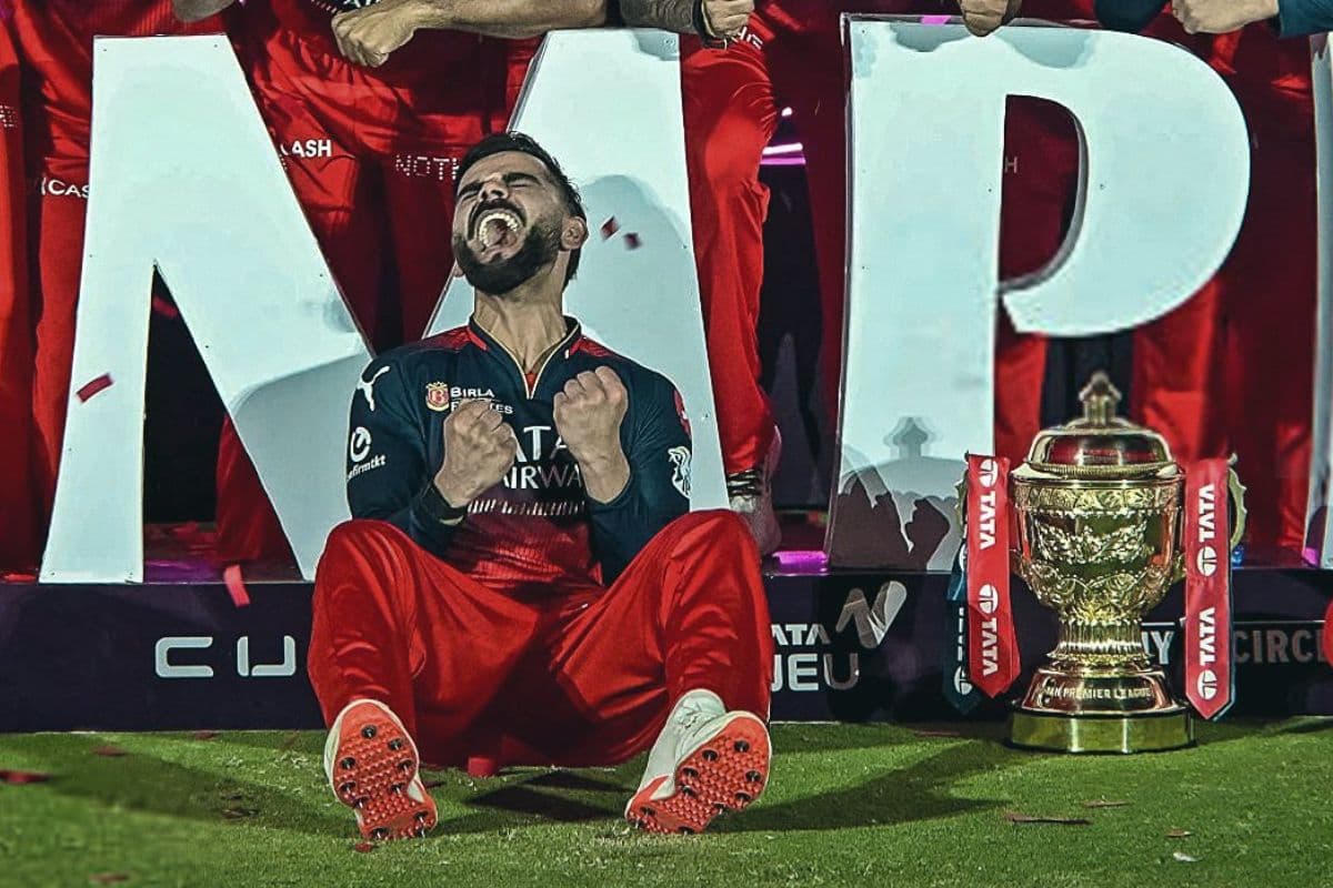 RCB Star Virat Kohli after winning IPL 2025 RCB Star Virat Kohli after winning IPL 2025