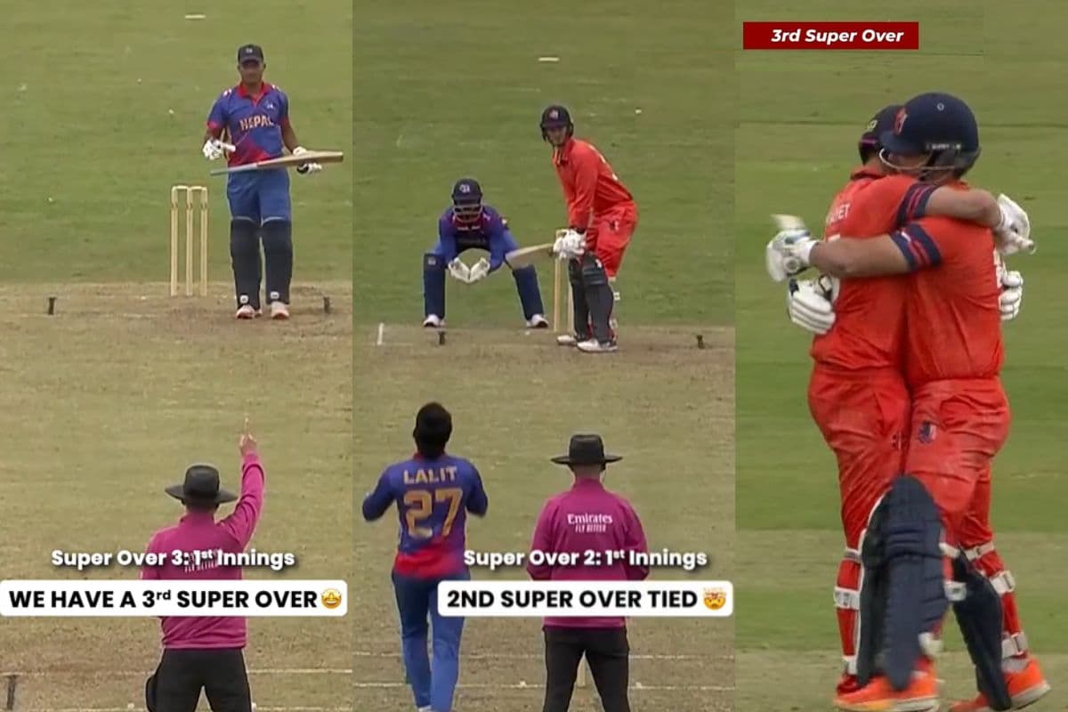 3 Super Over in Nepal vs Nederland Match.
