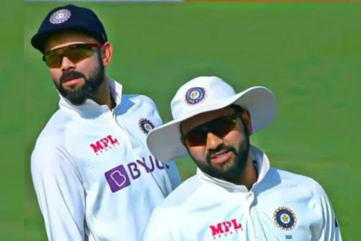 Virat Kohli and Rohit Sharma.