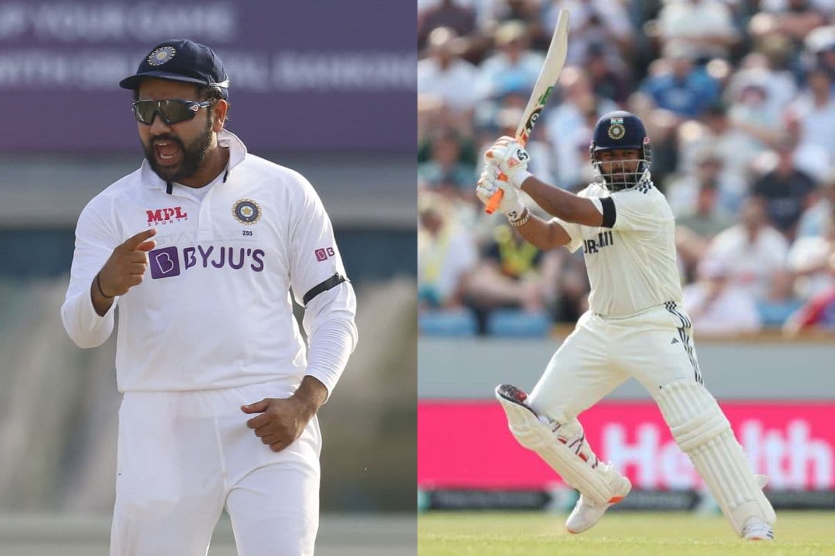 Rohit Sharma and Rishabh Pant.