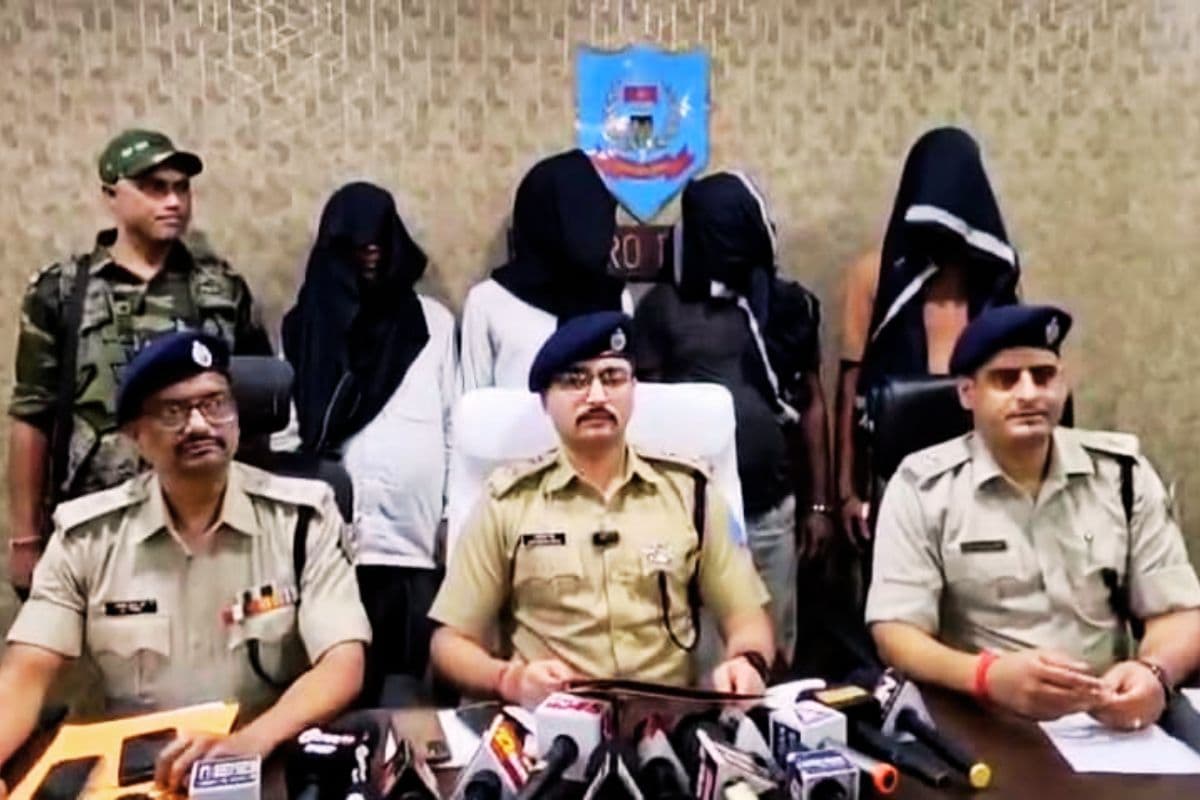 अंतरप्रांतीय डकैत गिरोह का बालीडीह पुलिस ने किया खुलासा, सरगना समेत 4 पकड़ाये