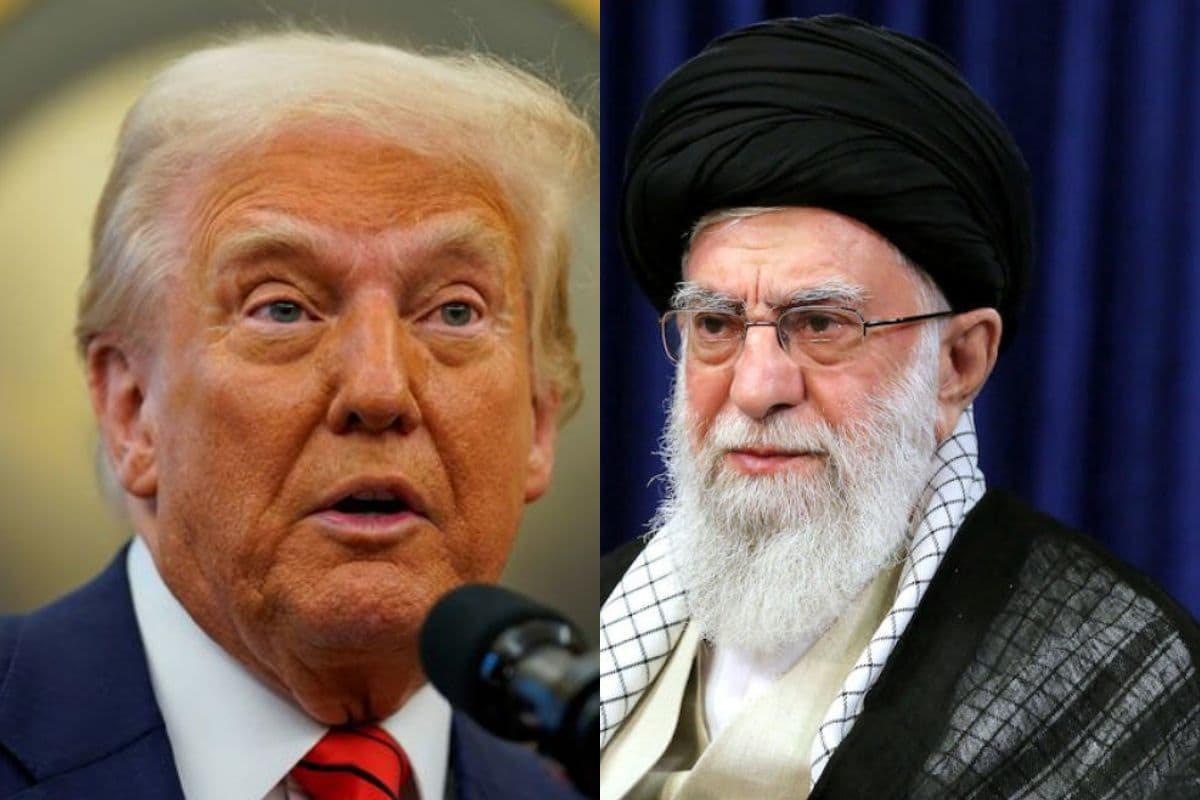 Donald Trump And Ali Khamenei Donald Trump And Ali Khamenei
