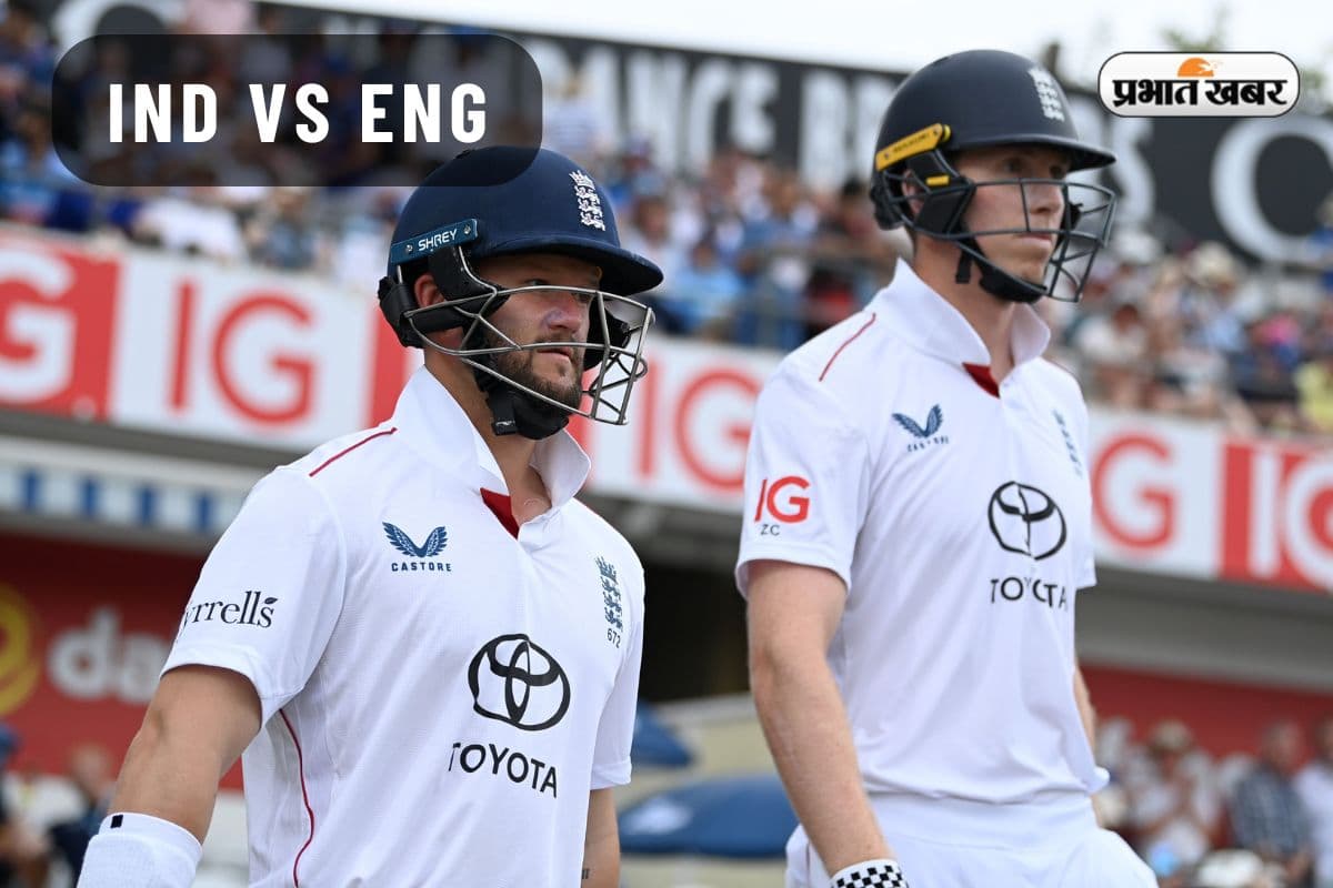 IND vs ENG: England Playing XI