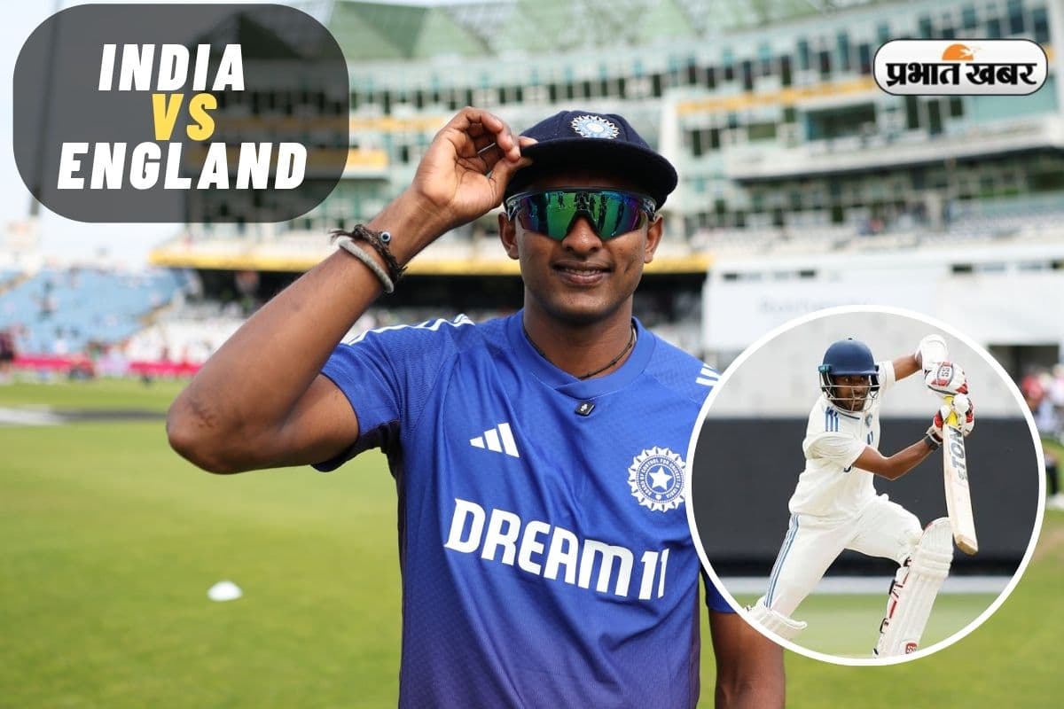 IND vs ENG: Sai Sudharshan