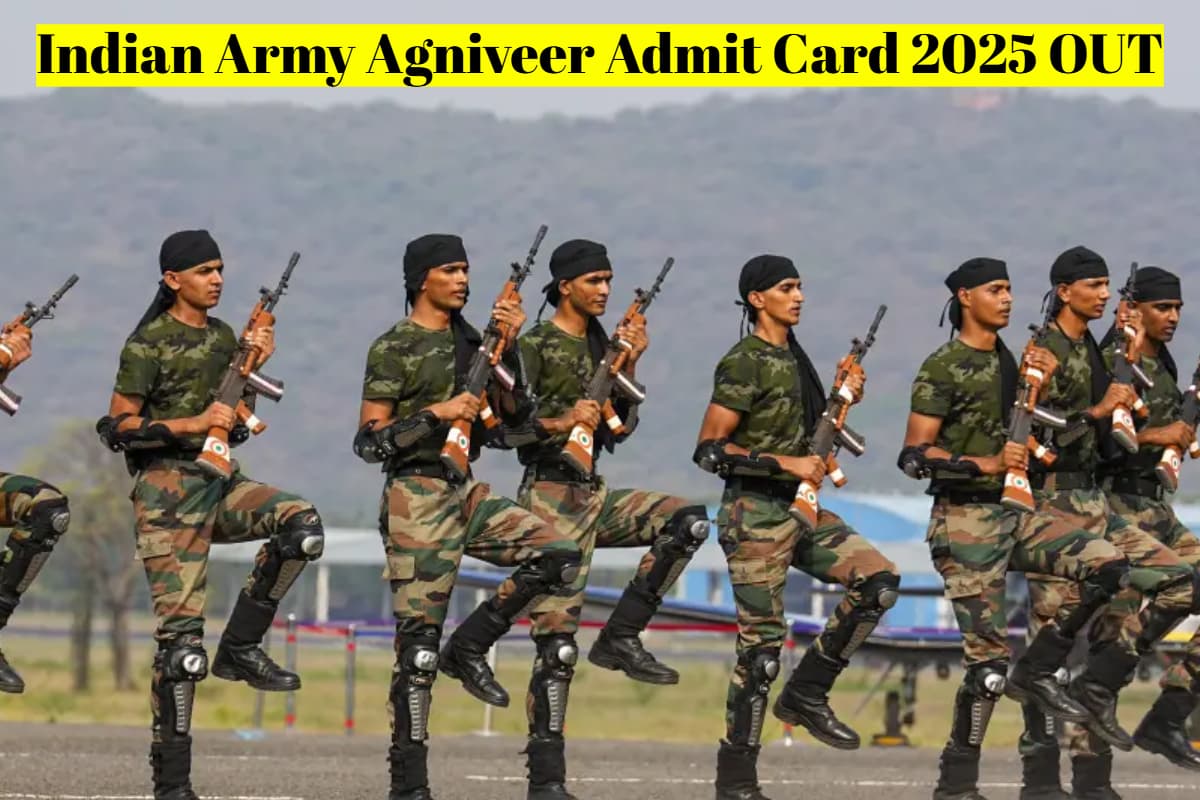 Indian Army Agniveer Admit Card 2025 OUT: इंडियन आर्मी अग्निवीर एडमिट कार्ड जारी, ऐसे करें डाउनलोड