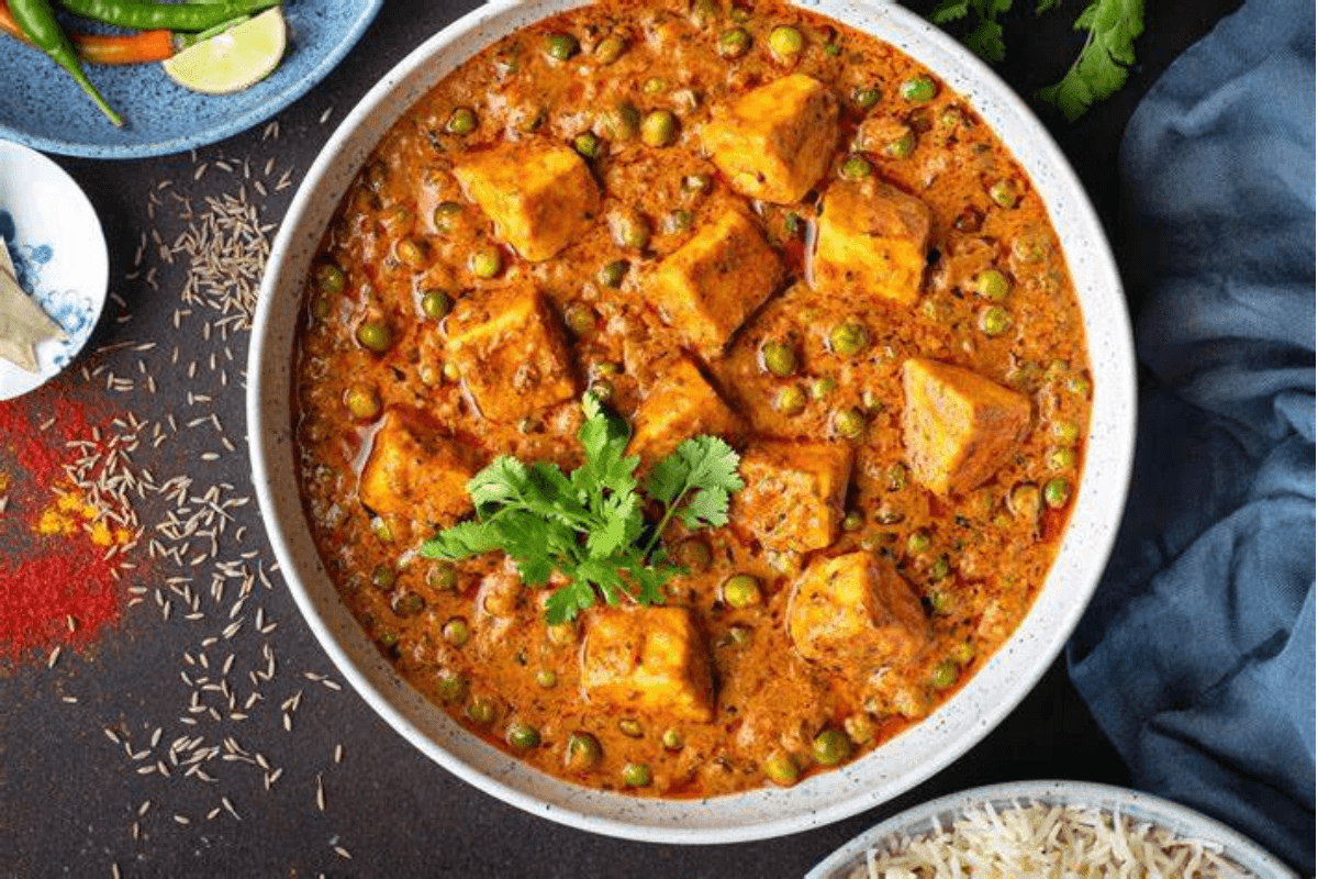 Matar Paneer Recipe