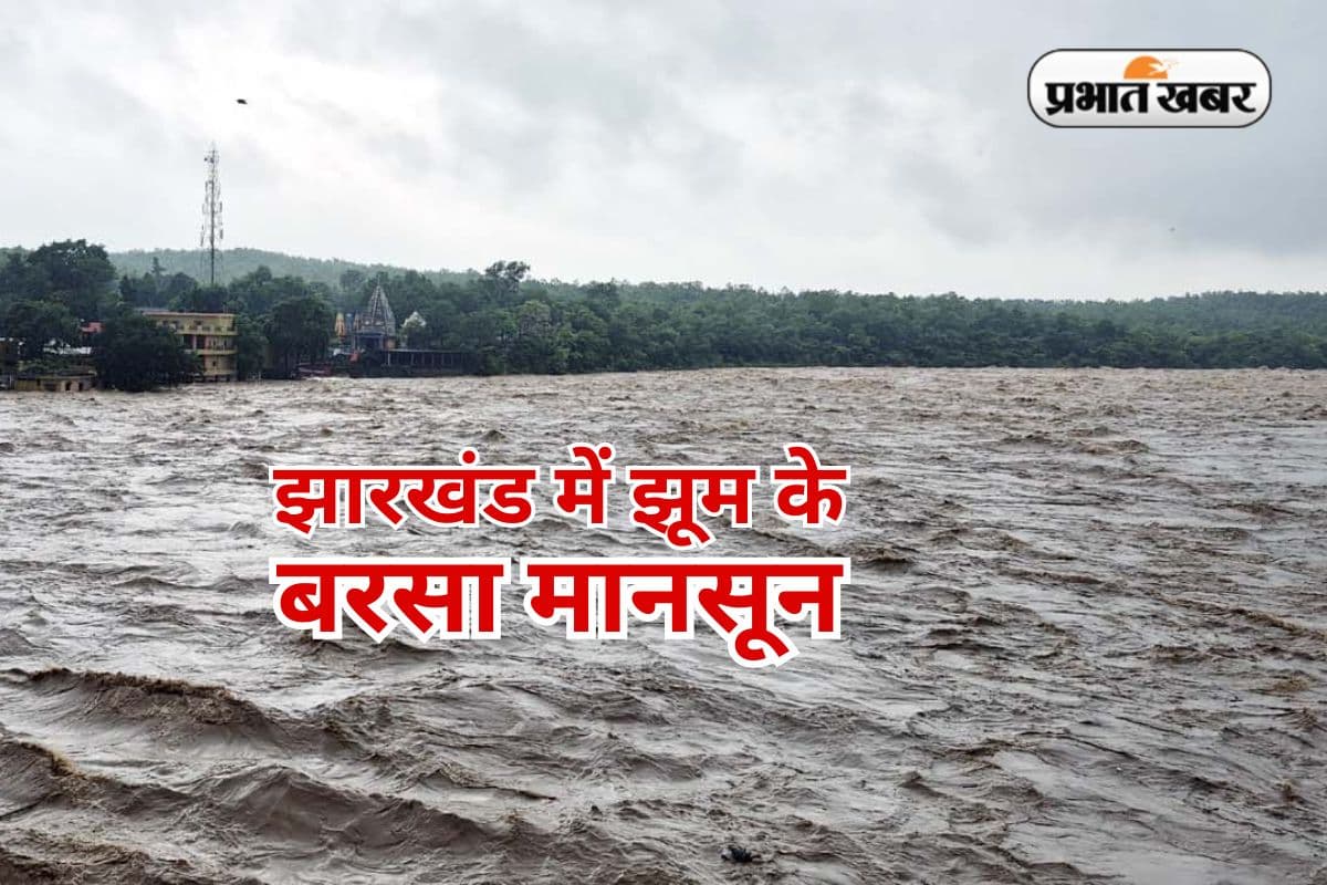 Monsoon Rain in Jharkhand: झारखंड में झूम के बरसा मानसून, 229.1 मिमी हुई वर्षा, सामान्य से 126% अधिक