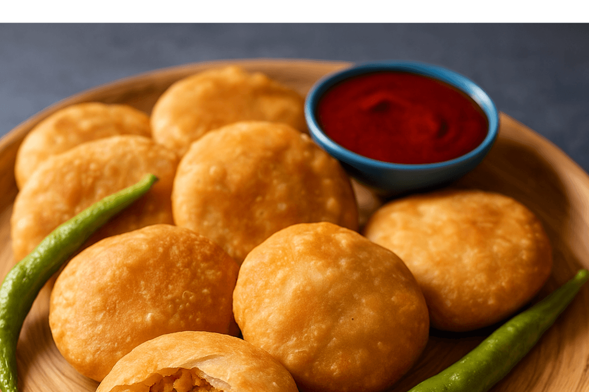 Moong Dal Kachori Recipe Moong Dal Kachori Recipe