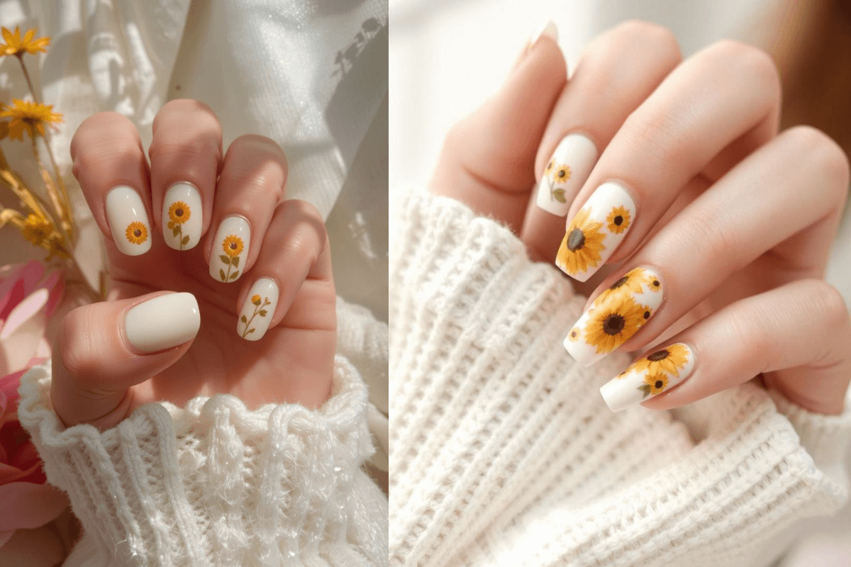 Nail Art Design for Monsoon