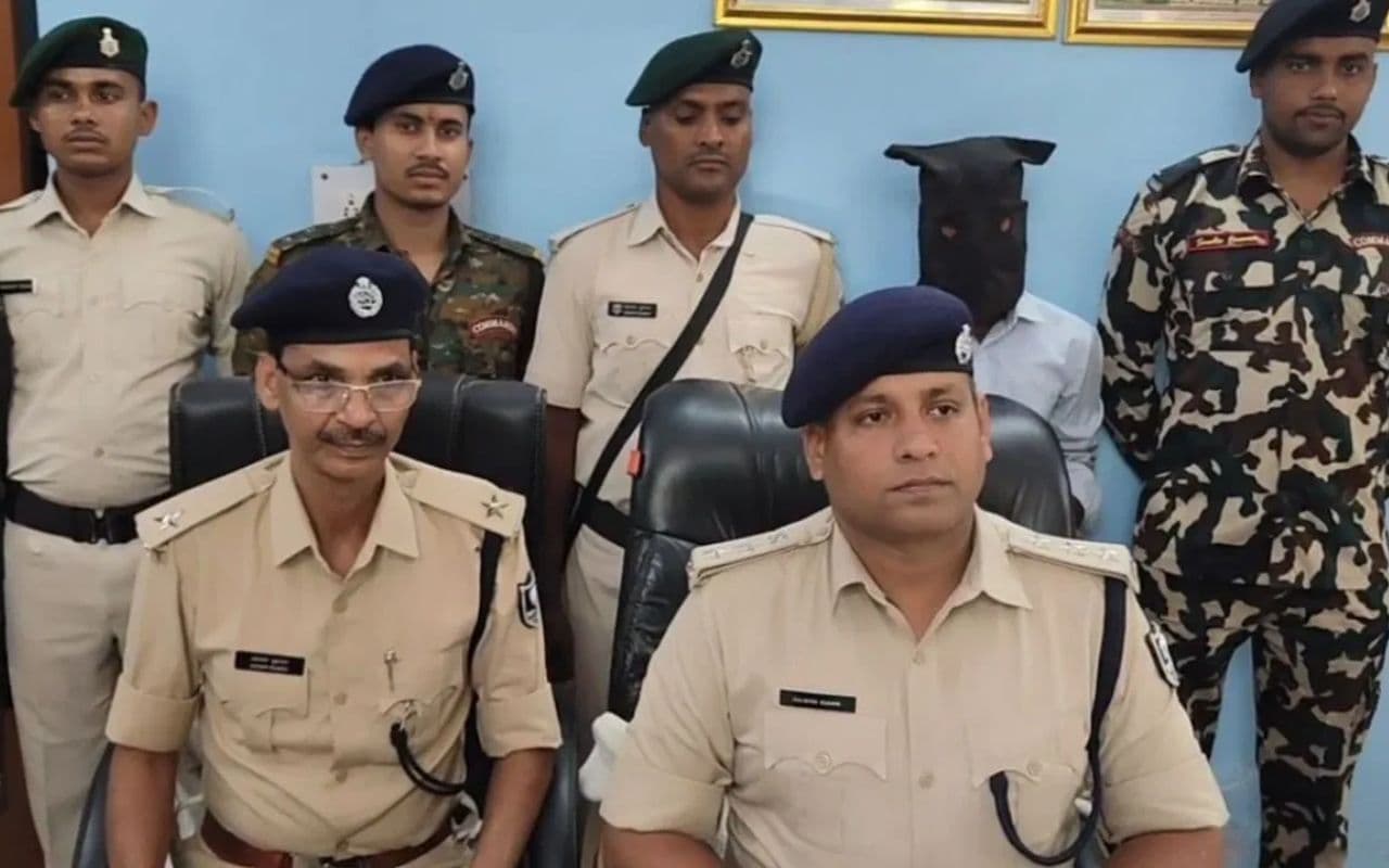 Naxalite arrested in bihar