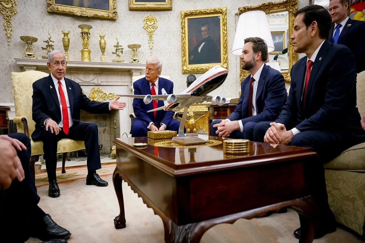 ईरान के हमले से घबरा गए बेंजामिन नेतन्याहू? वाशिंगटन में ट्रंप की टीम से की मुलाकात