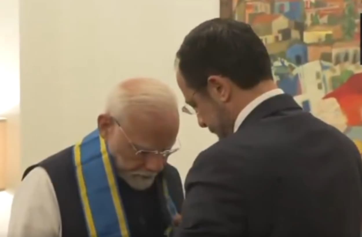 PM मोदी को मिला साइप्रस का सर्वोच्च सम्मान, देखें वीडियो