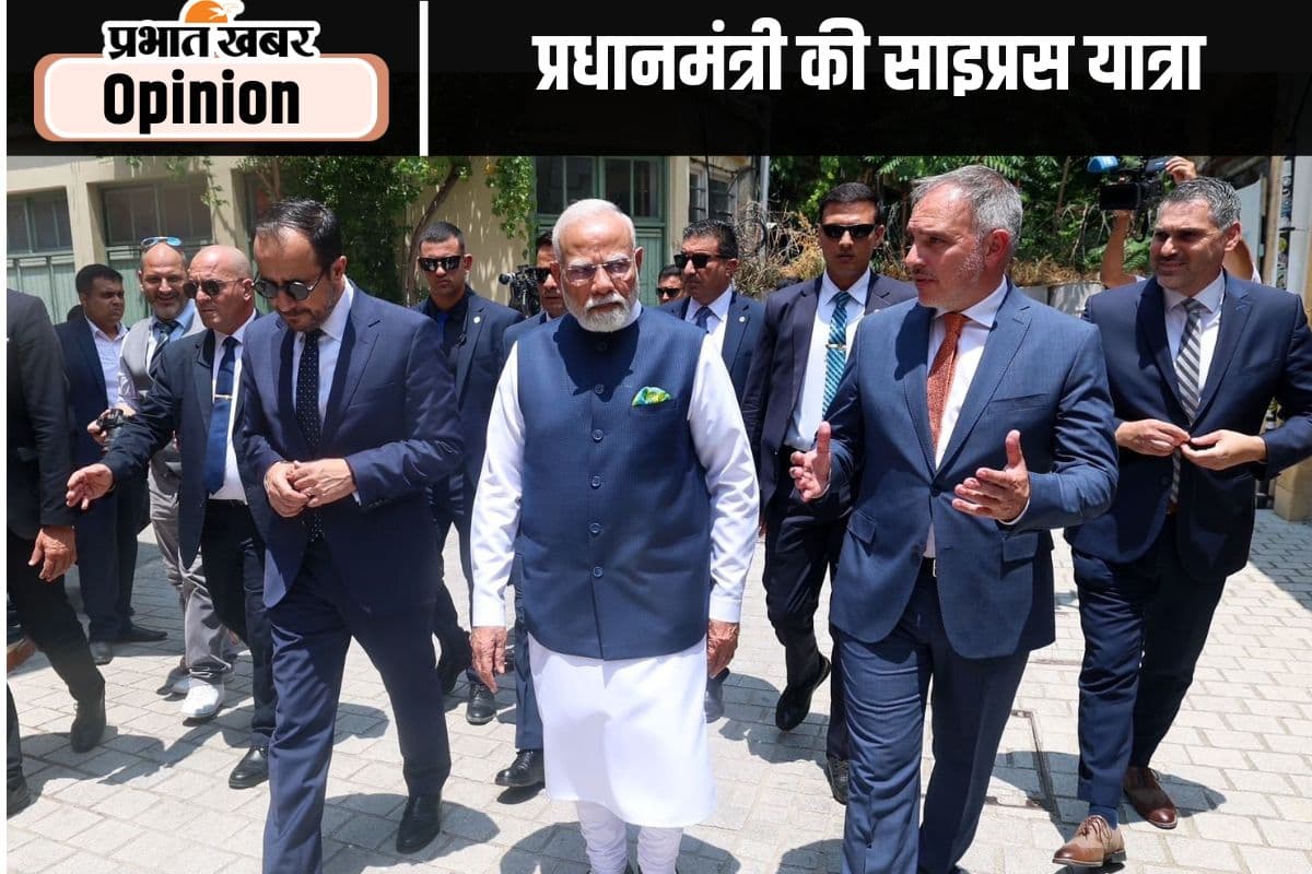 प्रधानमंत्री की साइप्रस यात्रा के निहितार्थ, पढ़ें उमेश चतुर्वेदी का लेख
