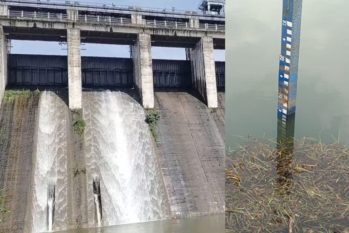 Patratu Dam gates Patratu Dam gates