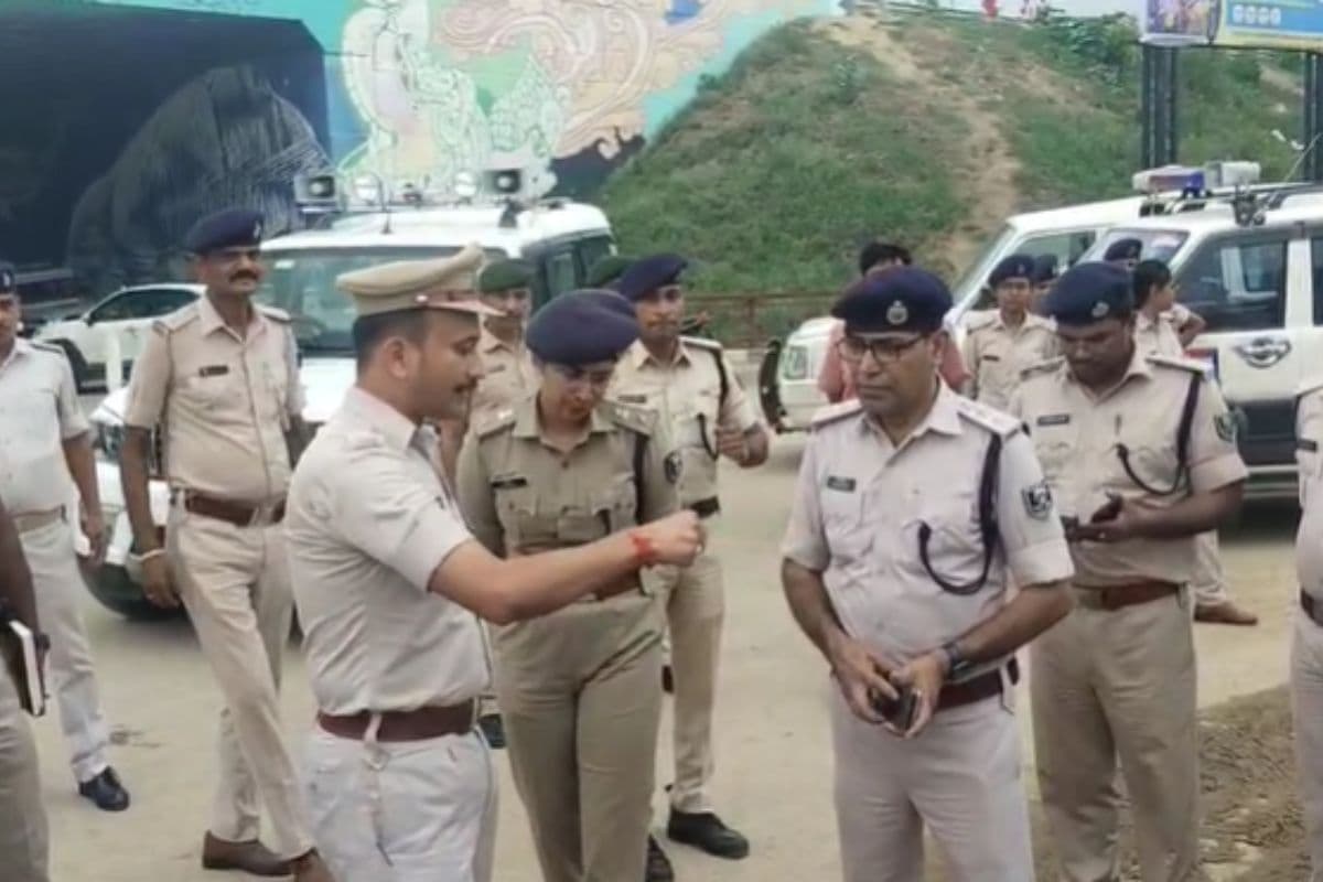 मौके पर पहुंचे एसएसपी कार्तिकेय शर्मा