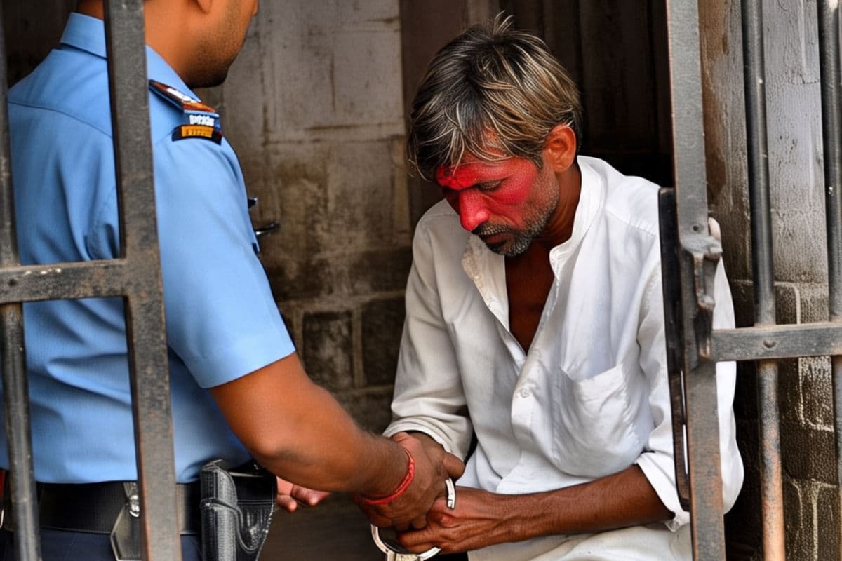 बिहार: गौरीचक में पत्नी की शिकायत पर शराबी पति गिरफ्तार, बीबी को धमकाने के लिए पहुंच गया था थाने