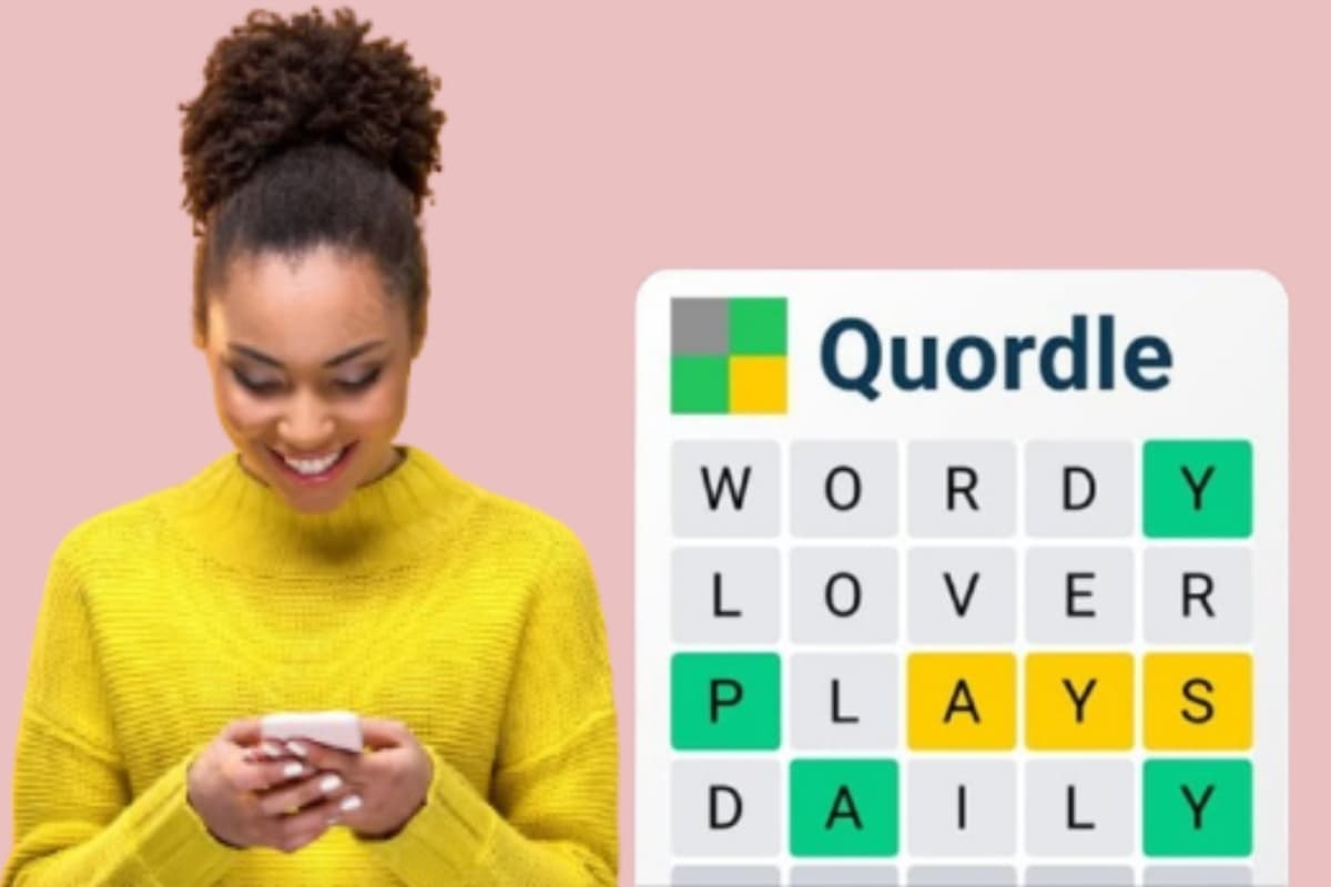 चार-चार पजल्स और एक ही चांस! यहां देखें Quordle 1304 के सही जवाब