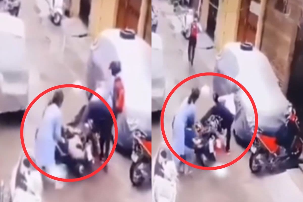 Viral Video: मां से बड़ा योद्धा कोई नहीं, बच्चे को बचाने के लिए गुंडों से भिड़ी