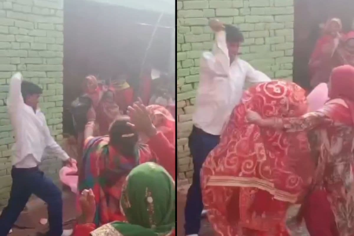 Viral Video: दूल्हे और महिला की लड़ाई में दुल्हन बनी बलि का बकरा, कुटाई का वीडियो वायरल