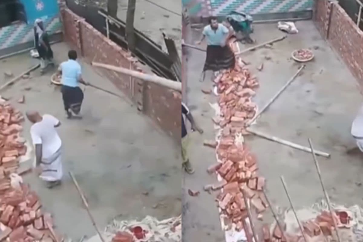 Viral Video: ‘आज तो हड्डी-पसली एक कर देंगे! पड़ोसियों की लड़ाई में छिड़ा युद्ध जैसे हालात, चले ईंट-पत्थर और बांस 