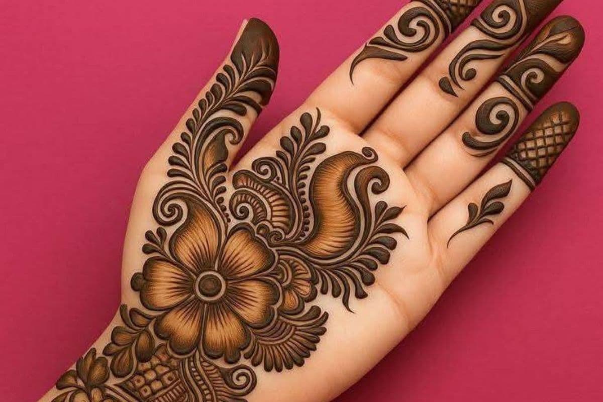 Simple Mehndi Design: कम समय में ज्यादा स्टाइल, ट्राय करें ये लेटेस्ट सिंपल मेहंदी डिजाइन