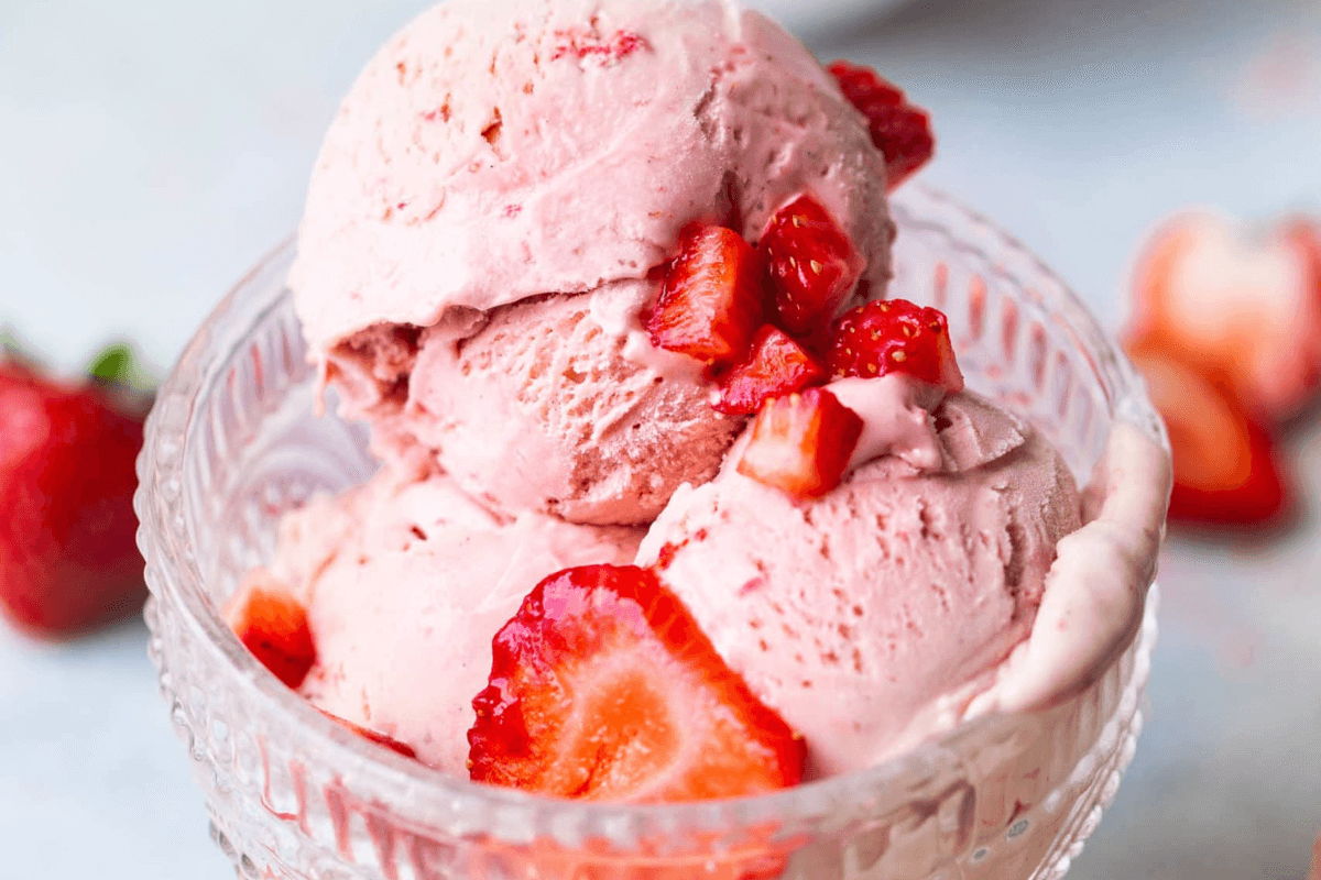 Strawberry Ice Cream Recipe Strawberry Ice Cream Recipe