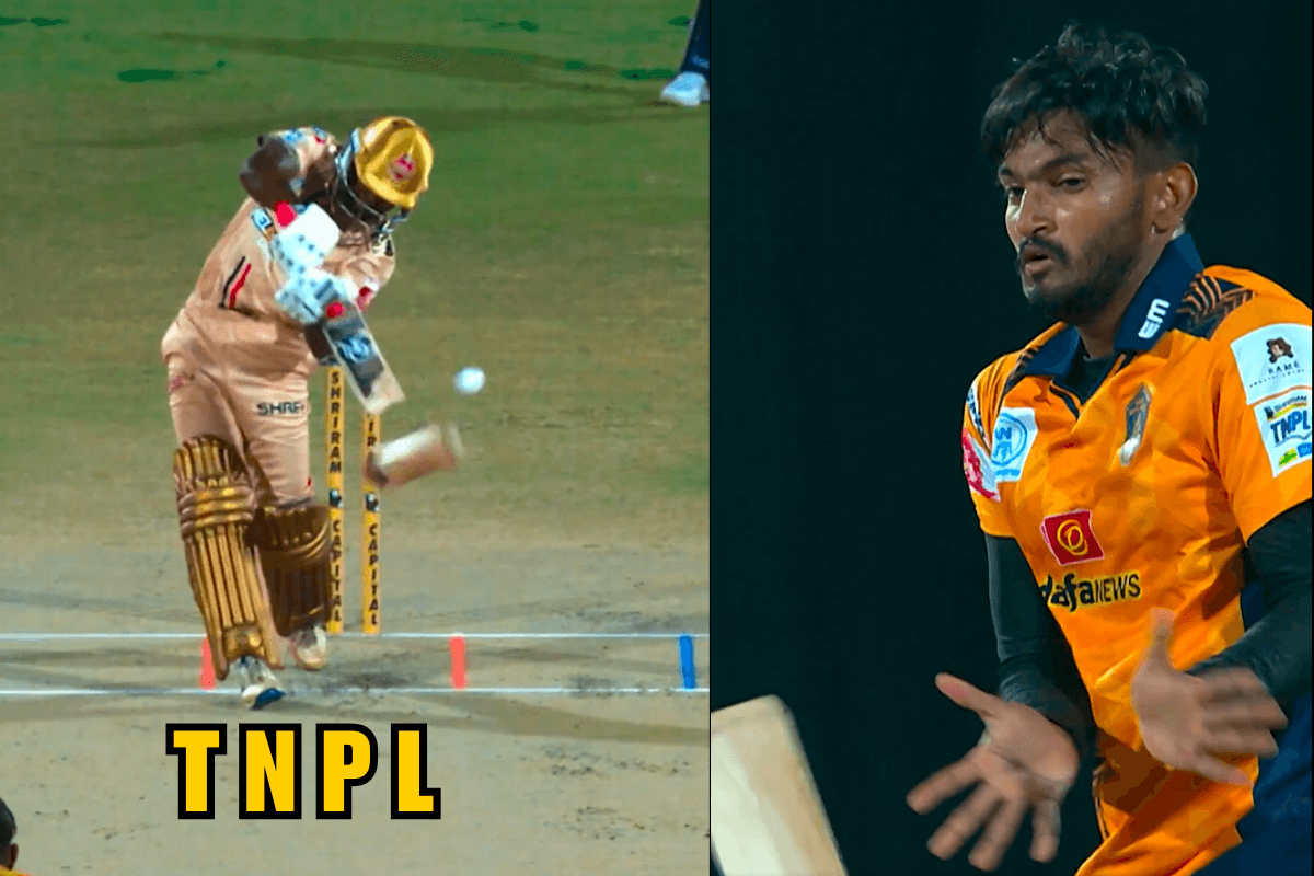 Viral Video: दो टुकड़ों में टूटा बल्ला, सीधा जाकर गेंदबाज को लगा, देखें अनोखा वीडियो