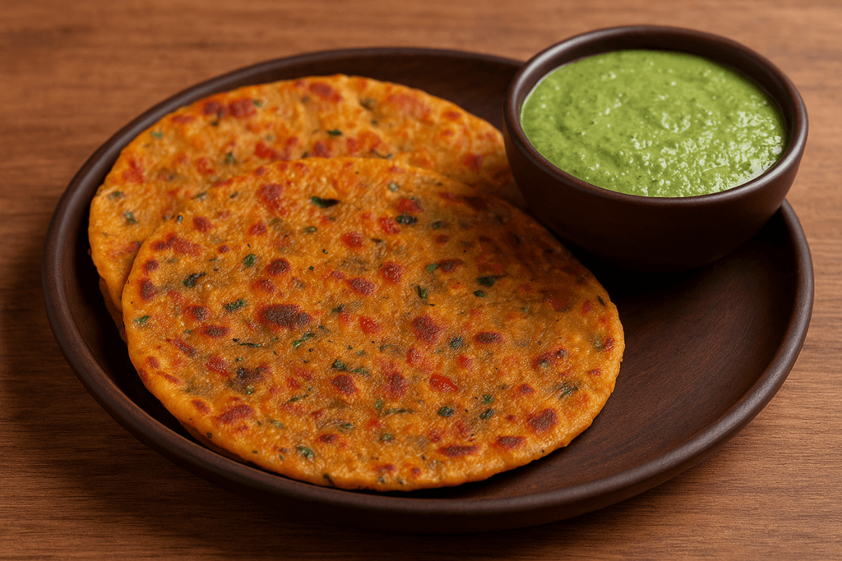 Tomato Paratha Recipe in Hindi