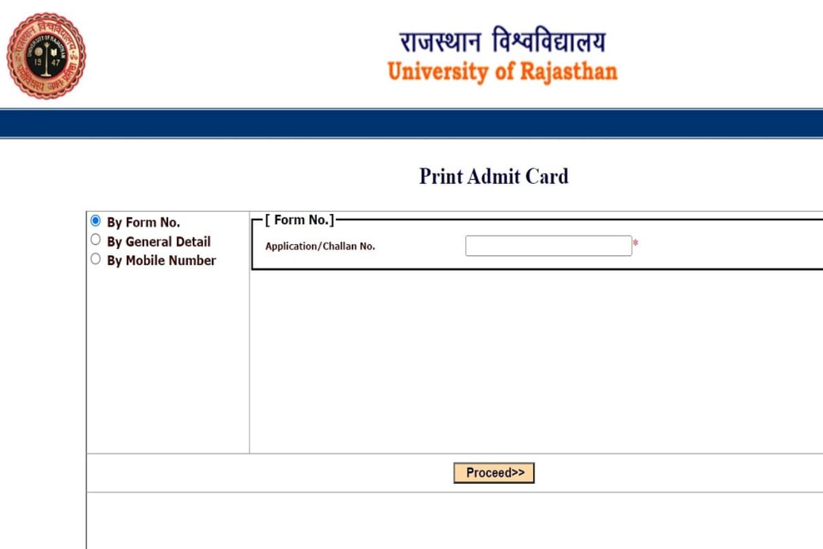 Uniraj Admit Card 2025 OUT: राजस्थान यूनिवर्सिटी यूजी एनईपी का एडमिट कार्ड जारी, यहां से करें डाउनलोड