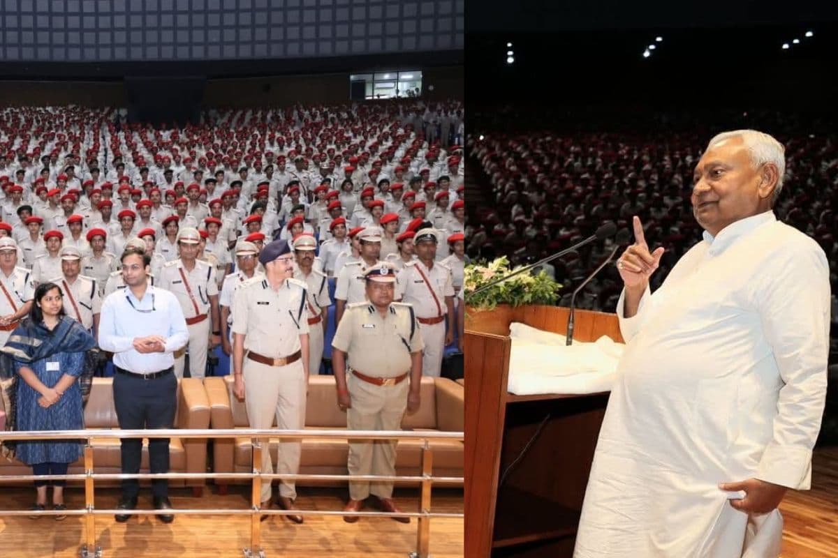 CM Nitish Kumar After giving appointment letters to soldiers made officers