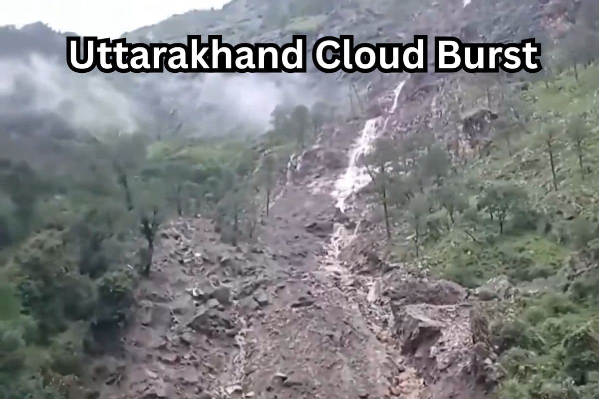 Uttarakhand Cloud Burst: उत्तराखंड में बादल फटने से भारी तबाही, लैंडस्लाइड की वजह से सड़क गायब, दो की मौत