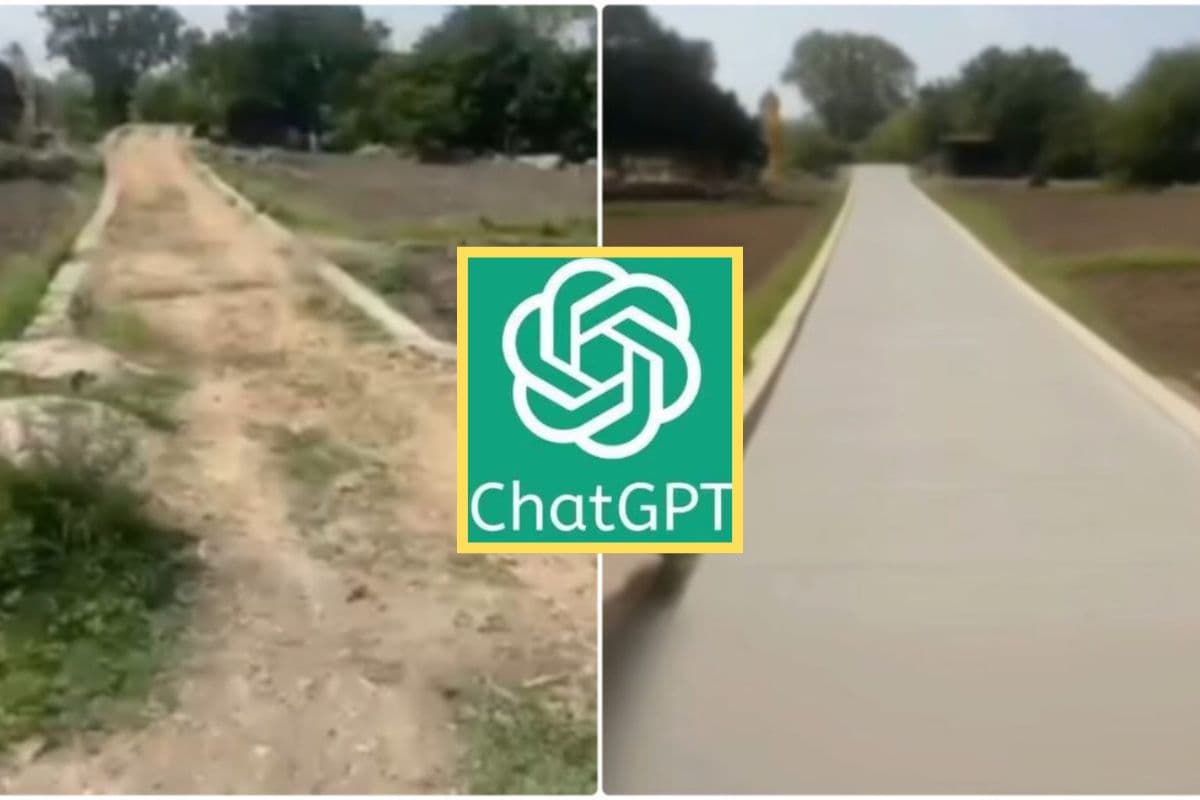 Viral Video ChatGPT making CC Road