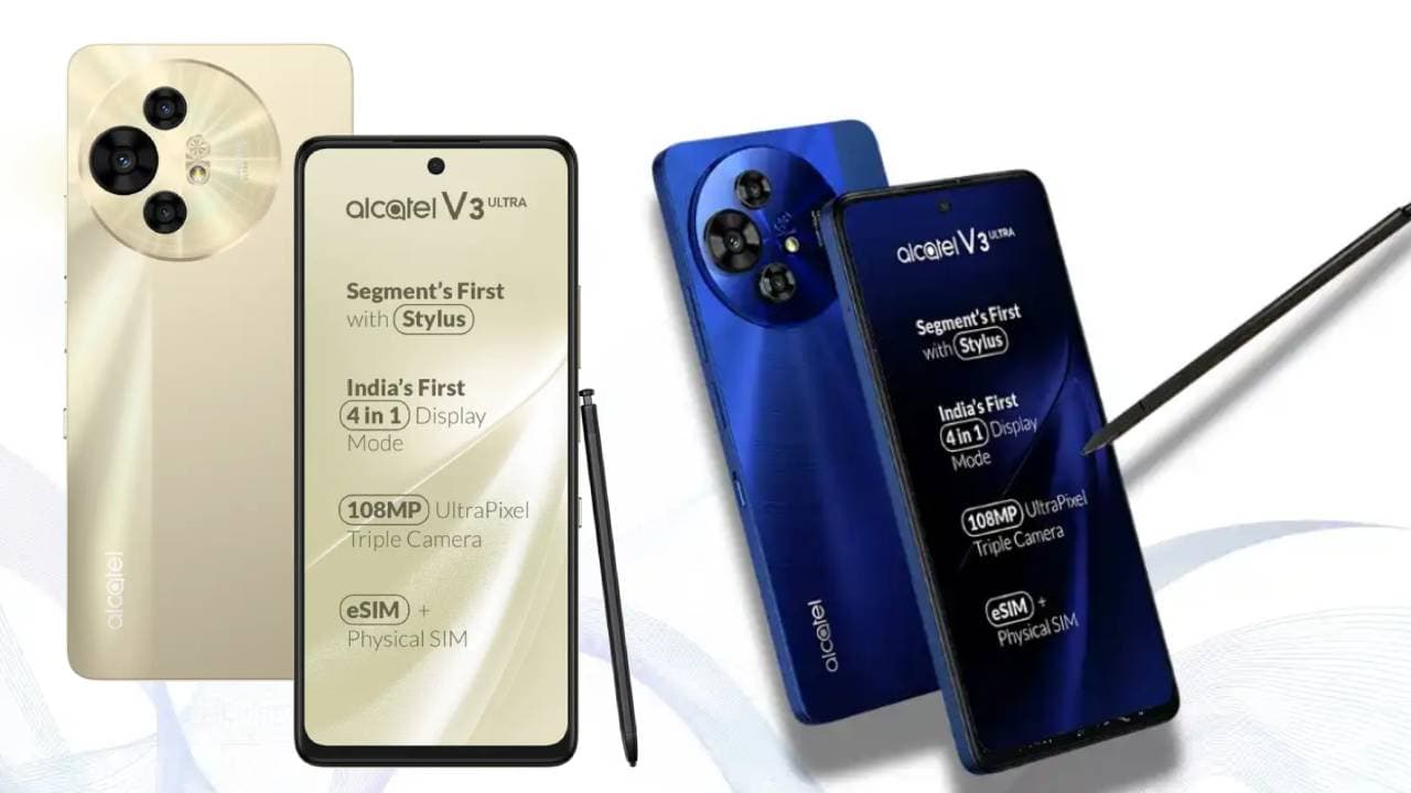 alcatel v3 series first sale