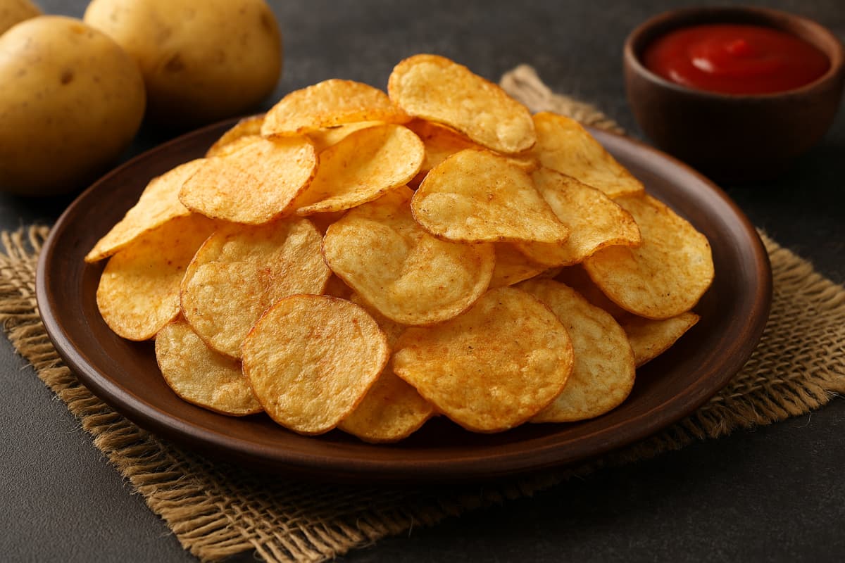 aloo chips recipe