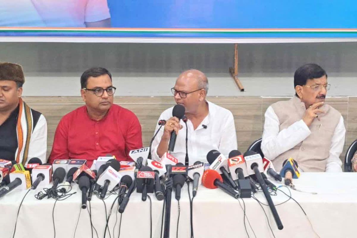 asit nath tiwari join congress| BJP state spokesperson Asit Nath Tiwari joined Congress