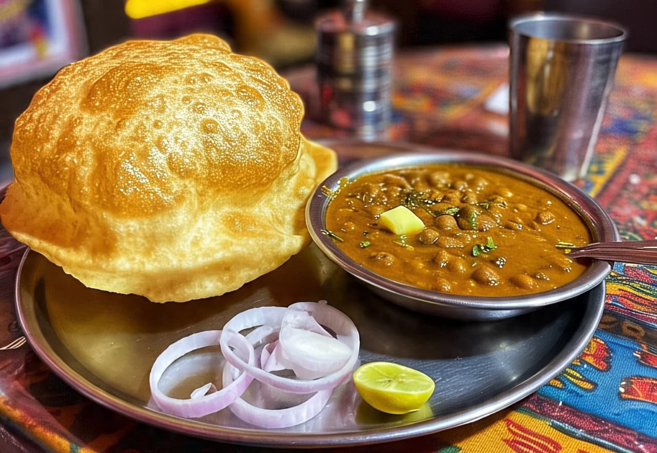 chhole bhature recipe