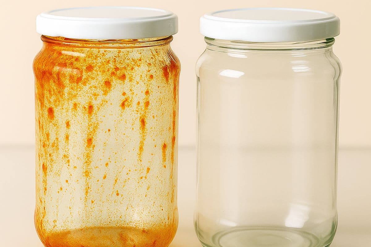 cleaning tips pickle jar