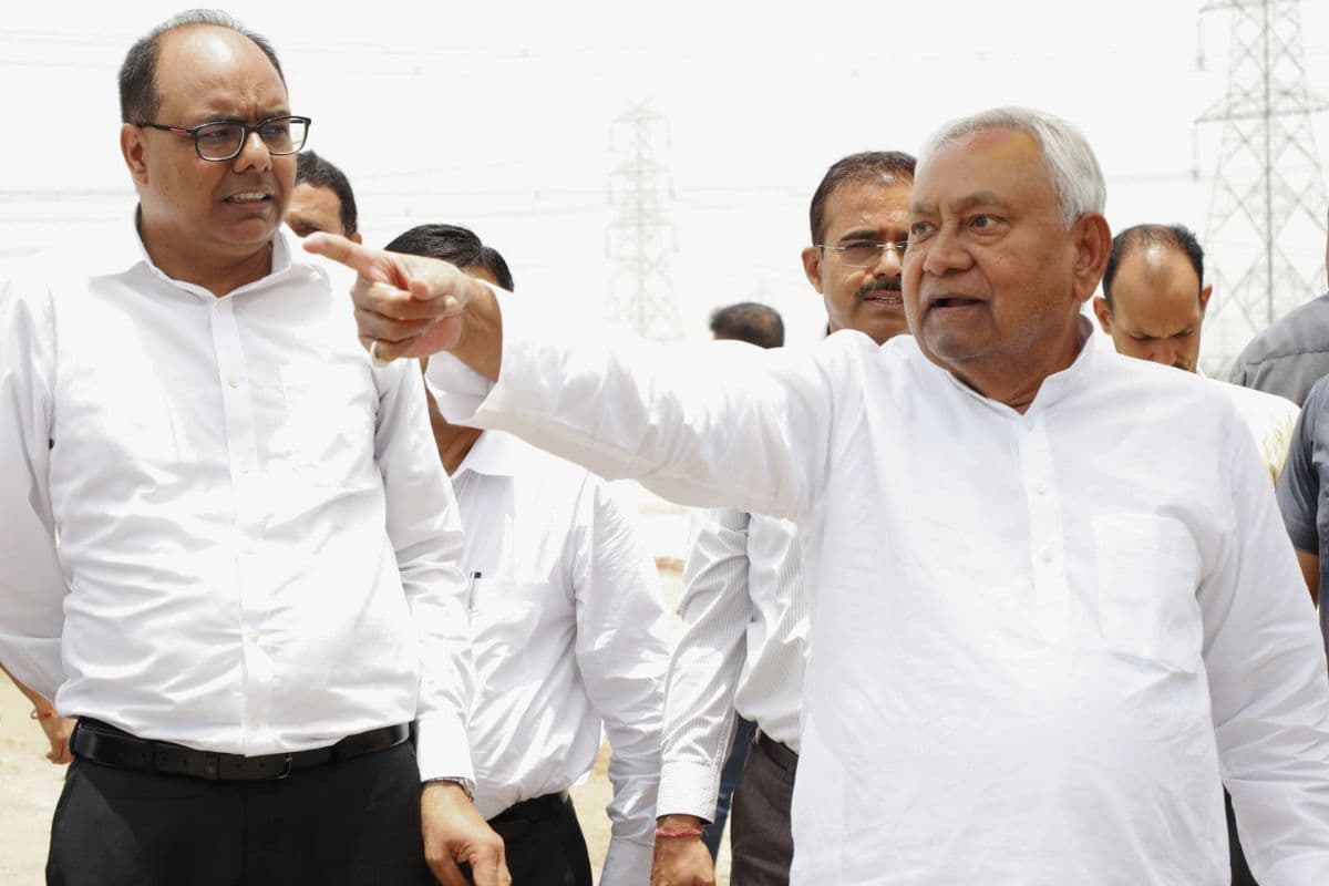 cm nitish kumar | CM Nitish's big decision! Mithapur-Mahuli elevated road will pass over Sipara bridge