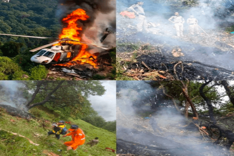 श्रद्धालुओं का सफर बना मौत का पैगाम: केदारनाथ से उड़ते ही क्रैश हुआ हेलीकॉप्टर, ज़िंदा जल गए 7 मुसाफिर