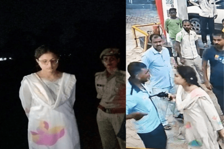 हरदोई में लड़की ने पेट्रोल पंप पर तानी पिस्टल, बोली- इतनी गोलियां मारूंगी कि पहचान नहीं पाओगे!