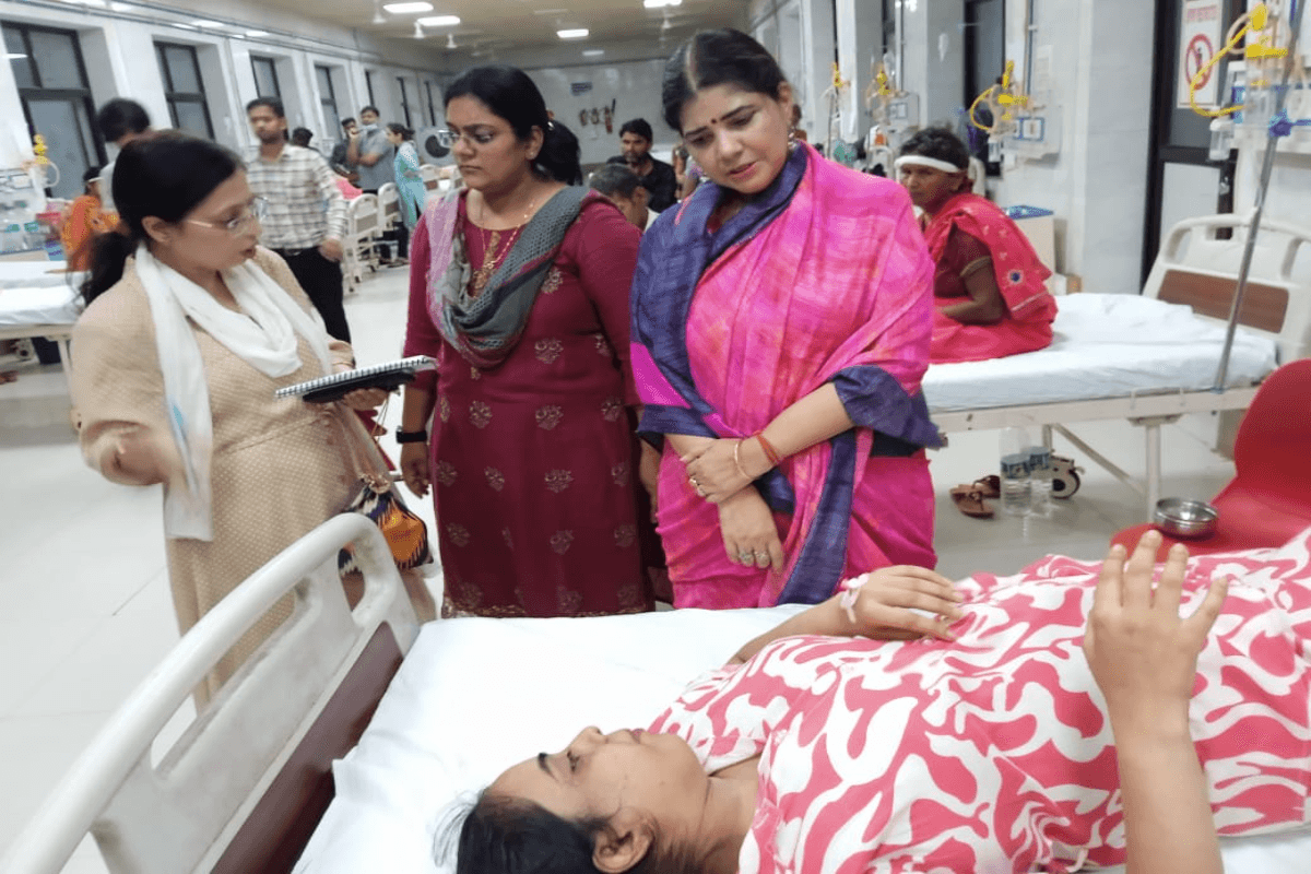 प्रयागराज का स्वरूपरानी अस्पताल बना वसूली का अड्डा! चारु चौधरी ने औचक निरीक्षण में पकड़ी शर्मनाक हकीकत