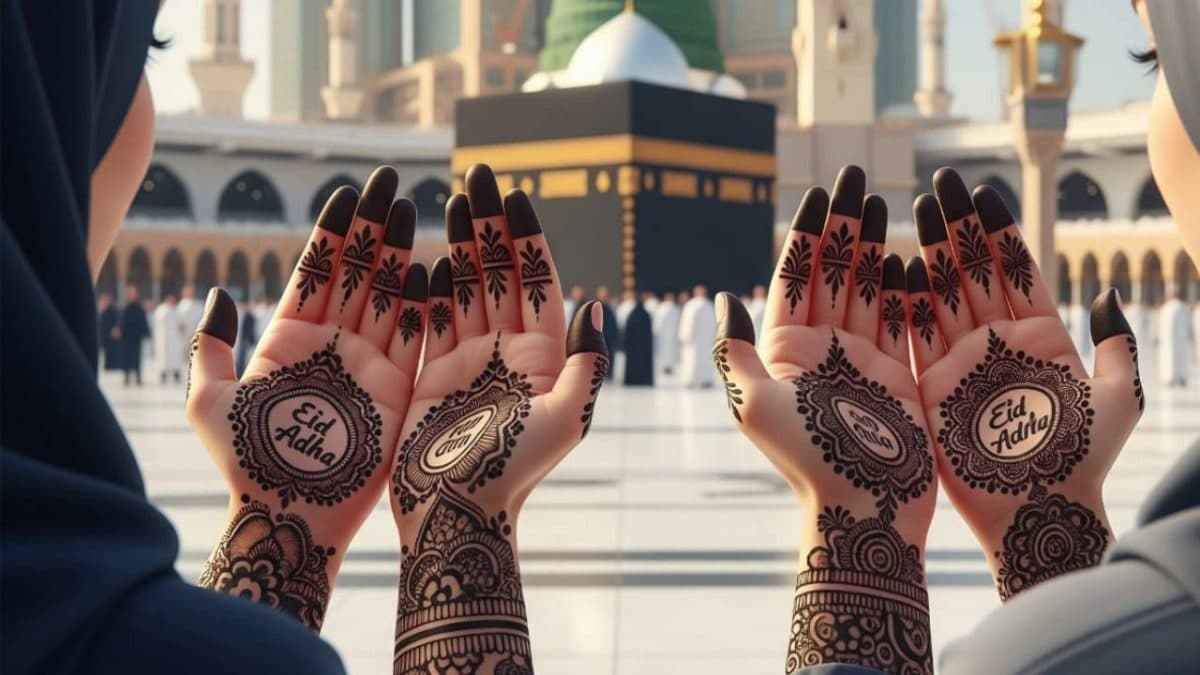 Latest AI Mehndi Designs for eid-al-adha