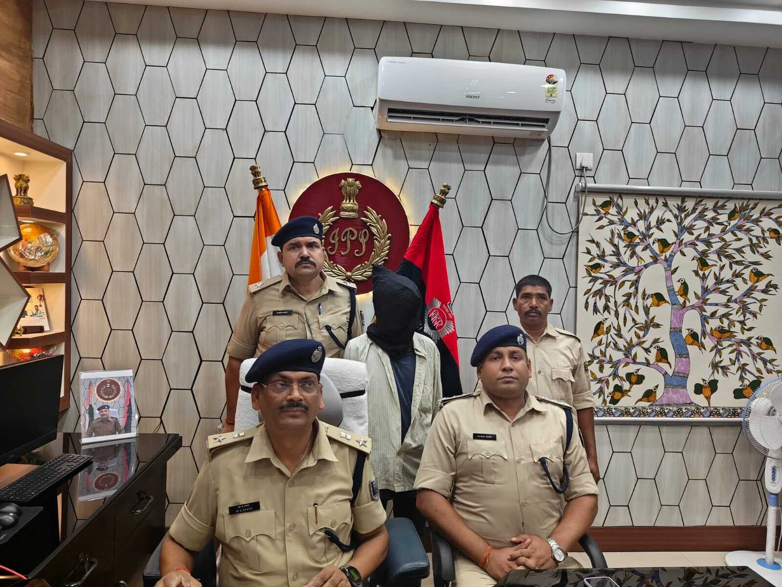 सात साल से फरार नक्सली गिरफ्तार