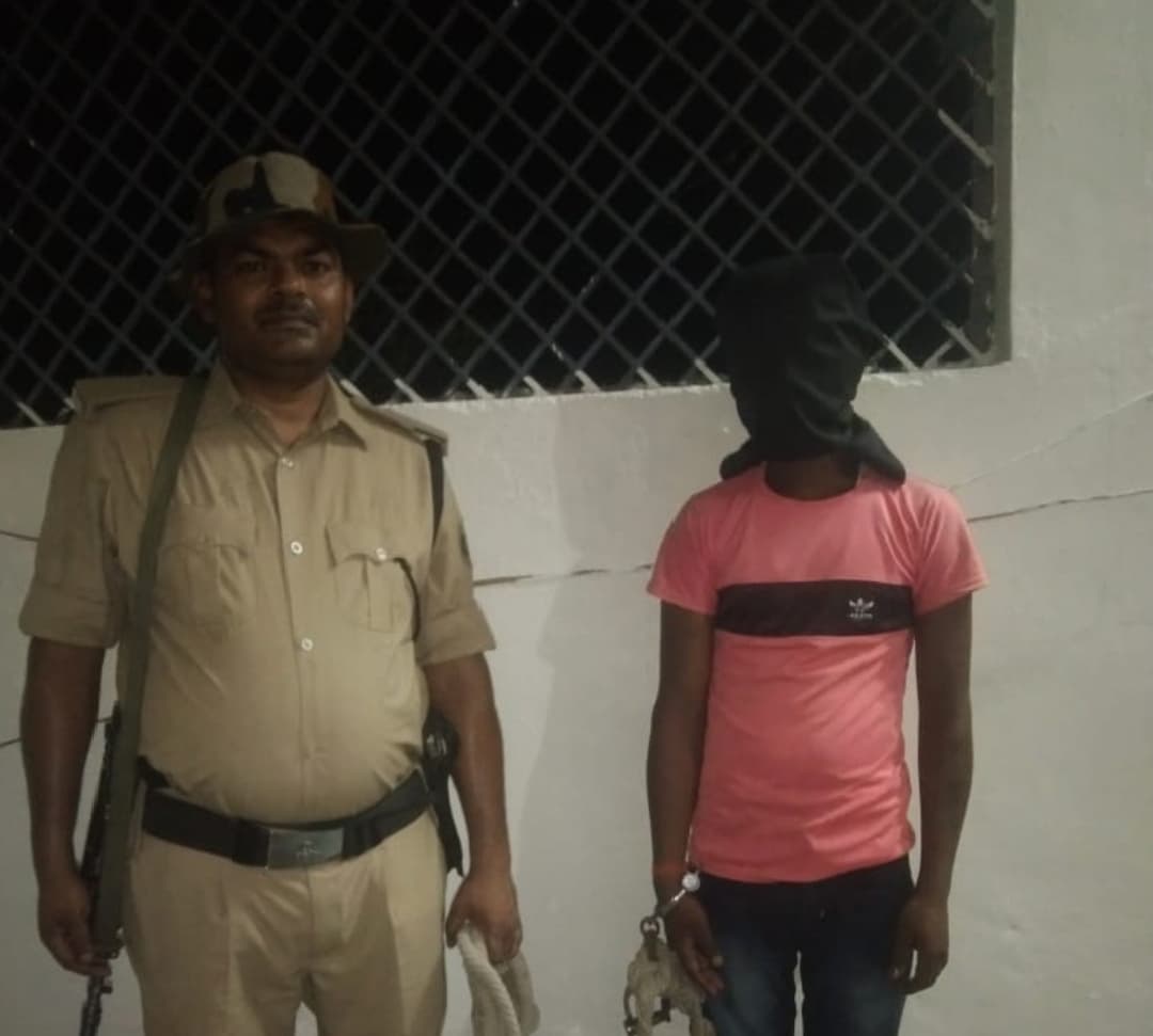 खरौंध स्टेशन के बेस कैंप पर हमले में संलिप्त हार्डकोर नक्सली अरेस्ट