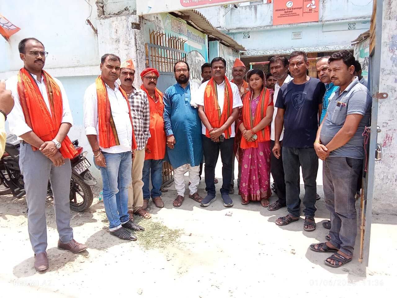 hajipur news. विकास योजनाओं की जानकारी जन-जन तक पहुंचाएं : जिलाध्यक्ष