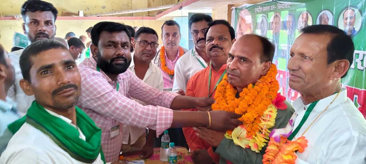 राजद प्रखंड अध्यक्ष पद पर लगातार तीसरी बार निर्विरोध चुने गये मनोज यादव