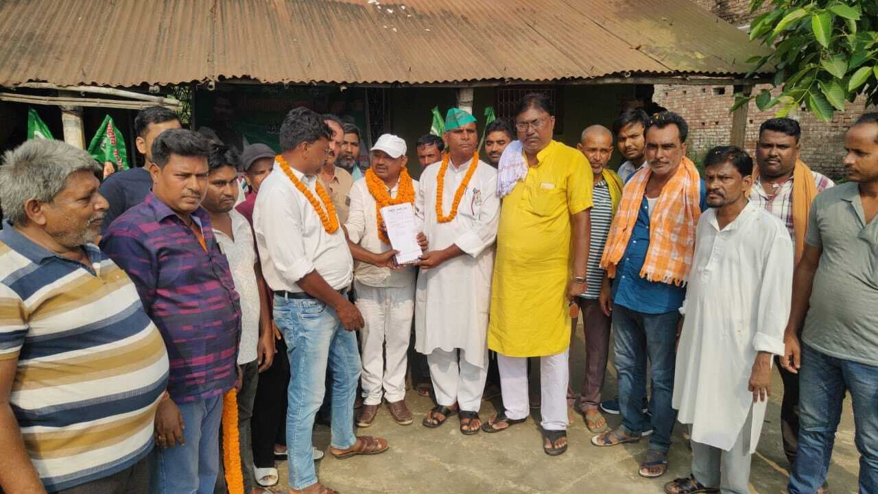 दीपक कुमार दास निर्विरोध चुने गये राजद प्रखंड अध्यक्ष